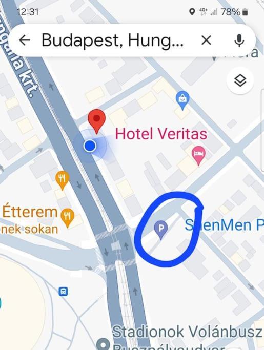 Jackpot Apartman Budapest Luaran gambar